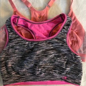 Set of sports bras. Lite support. In great shape